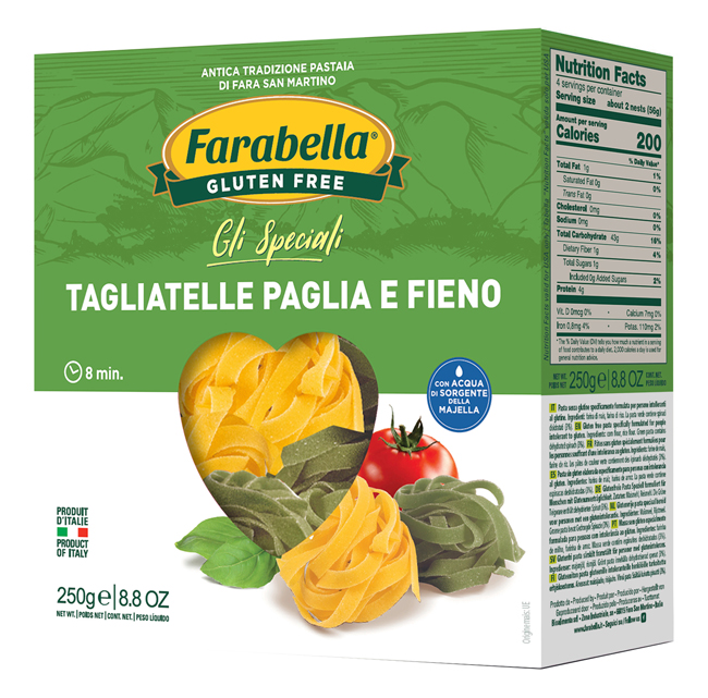 FARABELLA TAGLIATELLE PAGLIA FIENO 250 G - latuafarmacia.org
