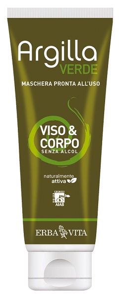 ARGILLA VERDE MASCHERA PRONTA 250 ML - latuafarmacia.org