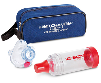FISIOCHAMBER VISION PLUS INFANT CAMERA DI INALAZIONE ANTI STATICA CON MASCHERA PANDA - latuafarmacia.org