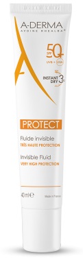 ADERMA A-D PROTECT FLUIDO INVISIBILE 50+ 40 ML - latuafarmacia.org