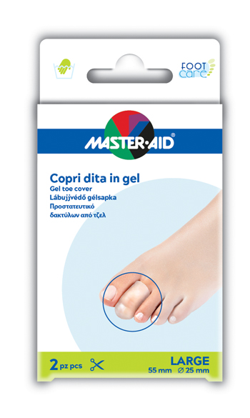 COPRI DITA MASTER-AID FOOTCARE IN GEL LARGE 2 PEZZI C2 - latuafarmacia.org