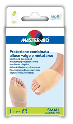 PROTEZIONE MASTER-AID FOOTCARE PER ALLUCE VALGO E METATARSO SMALL 1 PEZZO D7 - latuafarmacia.org