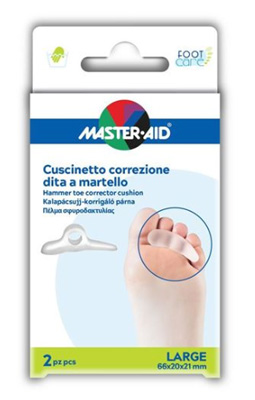 CORRETTORE DITA A MARTELLO MASTER-AID FOOTCARE LARGE 2 PEZZI C13 - latuafarmacia.org