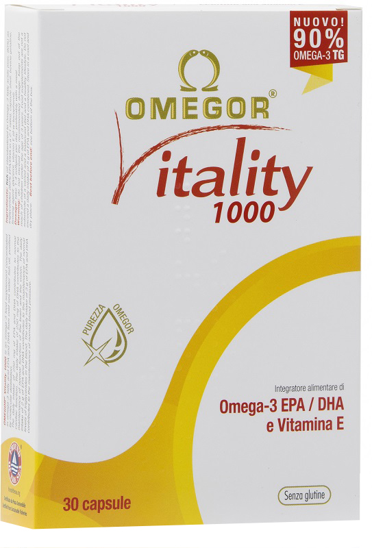OMEGOR VITALITY 1000 30 CAPSULE MOLLI - latuafarmacia.org