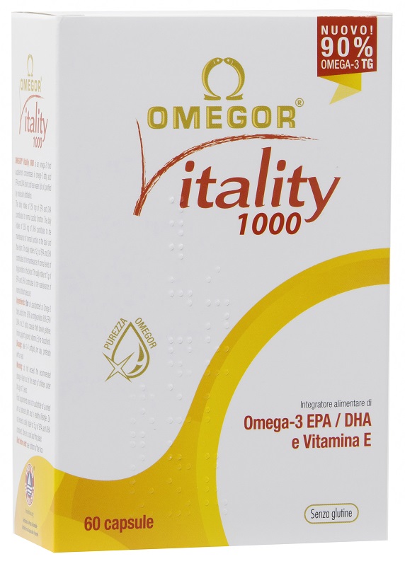 OMEGOR VITALITY 1000 60 CAPSULE MOLLI - latuafarmacia.org