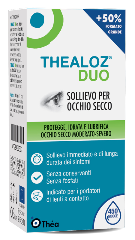 THEALOZ DUO SOLUZIONE OFTALMICA FLACONE 15 ML - latuafarmacia.org