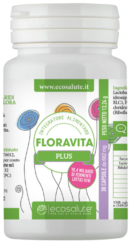 FLORAVITA PLUS 10,4MLD 30 CAPSULE - latuafarmacia.org