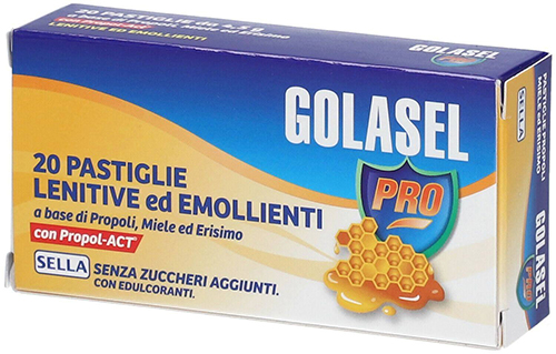 GOLASEL PRO 20 PASTIGLIE MIELE - latuafarmacia.org