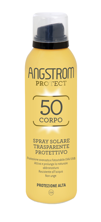 ANGSTROM PROTECT 50 CORPO SPRAY SOLARE TRASPARENTE 150 ML - latuafarmacia.org