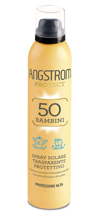 ANGSTROM PROTECT 50 BAMBINI SPRAY SOLARE TRASPARENTE 250 ML - latuafarmacia.org
