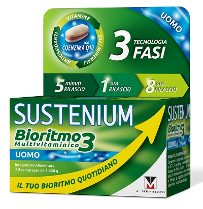 SUSTENIUM BIORITMO3 UOMO ADULTO 30 COMPRESSE - latuafarmacia.org