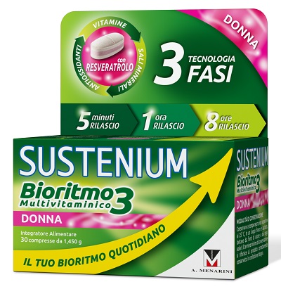 SUSTENIUM BIORITMO3 DONNA ADULTA 30 COMPRESSE - latuafarmacia.org