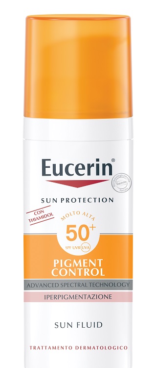 EUCERIN SUN PROTECTION SPF 50+ PIGMENT CONTROL SUN FLUID 50 ML - latuafarmacia.org