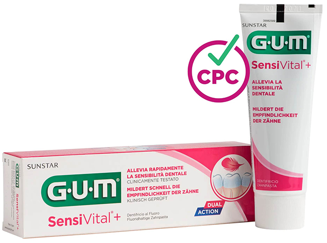 GUM SENSIVITAL + DENTIFRICIO 75 ML - latuafarmacia.org