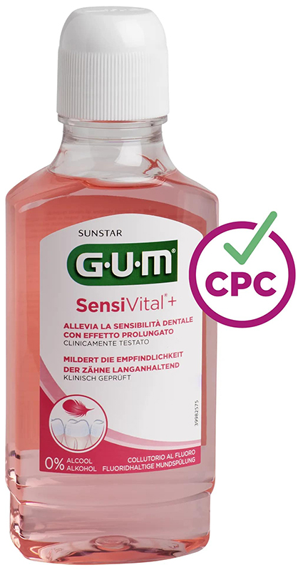 GUM SENSIVITAL + COLLUTORIO 300 ML - latuafarmacia.org