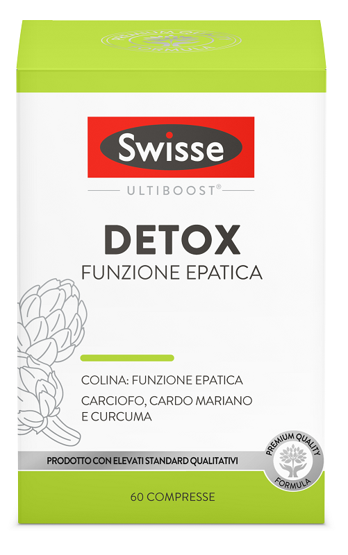SWISSE DETOX FUNZIONE EPATICA 60 COMPRESSE DA 1085 MG - latuafarmacia.org