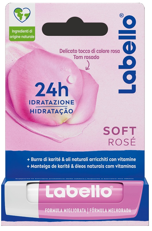 LABELLO SOFT ROSE 5,5 ML - latuafarmacia.org