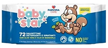BABYSTAR SALVIETTE BEBE' POPUP 72 PEZZI - latuafarmacia.org