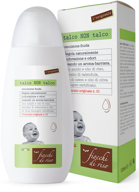 FIOCCHI DI RISO TALCO NON TALCO 120 ML - latuafarmacia.org