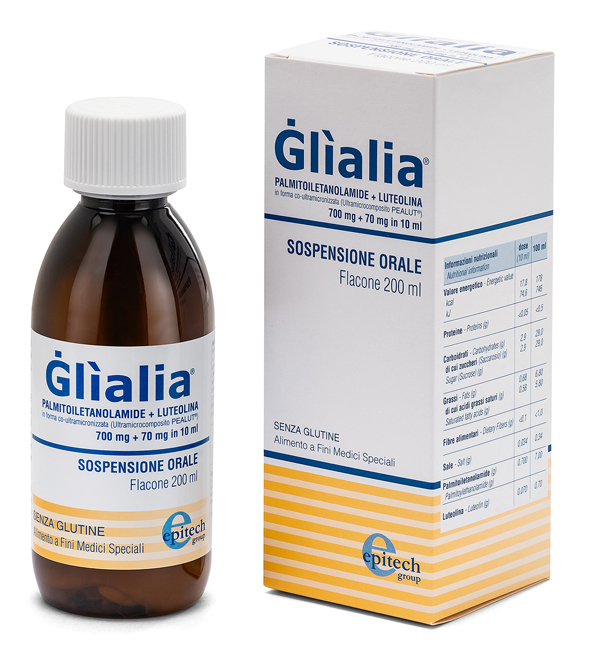 GLIALIA SOSPENSIONE ORALE 700 MG + 70 MG 200 ML - latuafarmacia.org