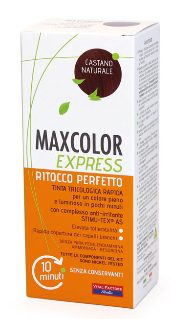 MAXCOLOR EXPRESS CASTANO NATURALE 80 ML - latuafarmacia.org