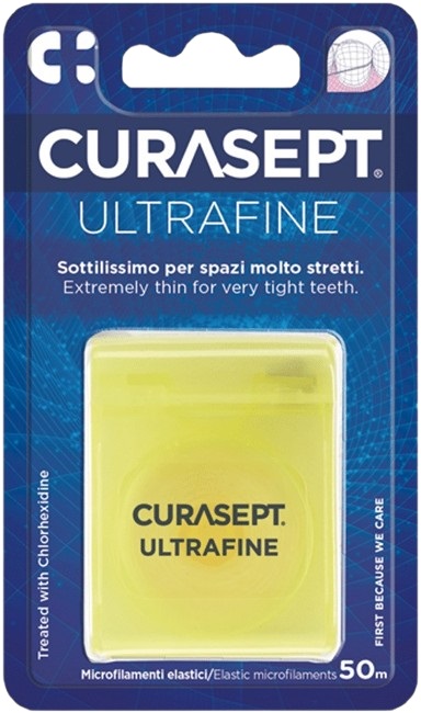 CURASEPT ULTRAFINE FILO INTERDENTALE NON CERATO CLOREXIDINA - latuafarmacia.org