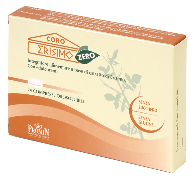 CORO ERISIMO ZERO 24 COMPRESSE OROSOLUBILI - latuafarmacia.org