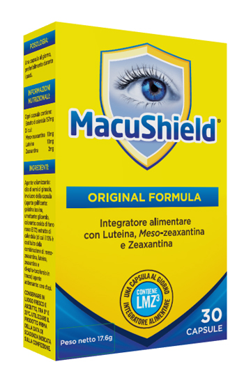MACUSHIELD ORIGINAL FORMULA 30 CAPSULE - latuafarmacia.org