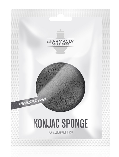 FDE KONJAC SPONGE CARBONE BAMBU' 1 PEZZO - latuafarmacia.org
