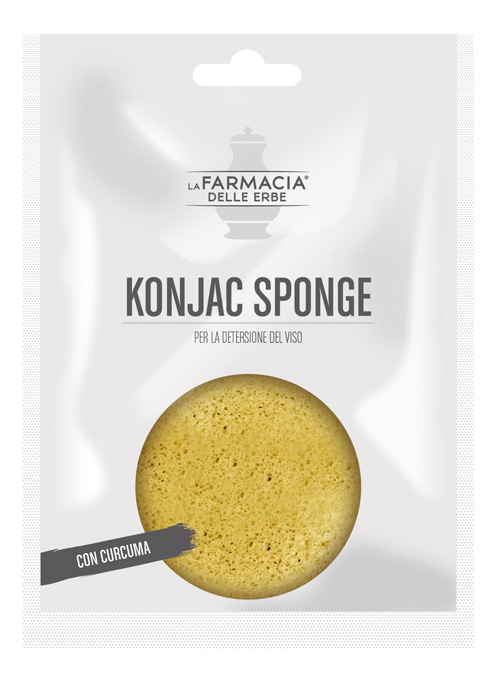 FDE KONJAC SPONGE CURCUMA 1 PEZZO - latuafarmacia.org