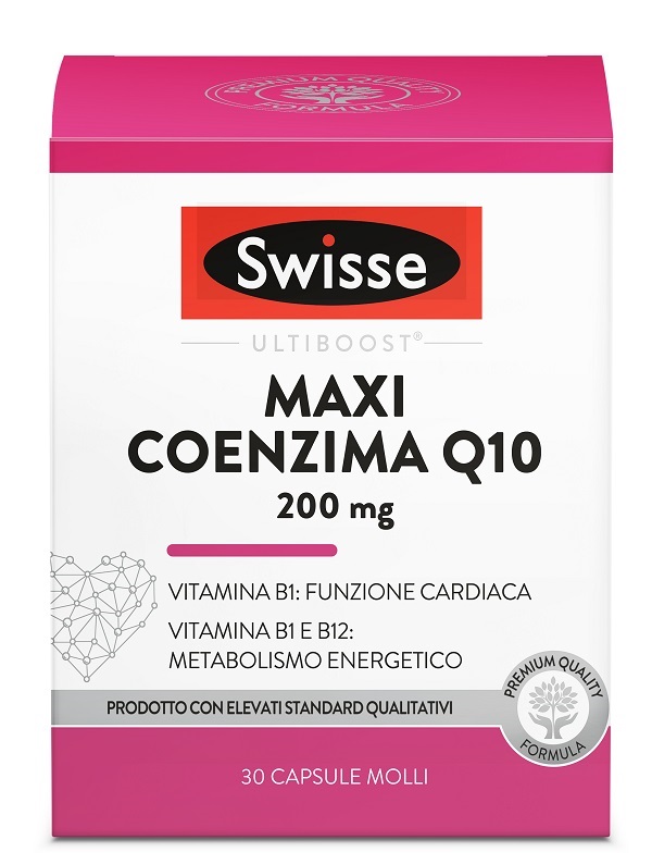 SWISSE MAXI COENZIMA Q10 200 MG 30 CAPSULE - latuafarmacia.org