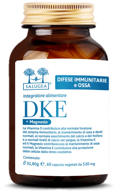 SALUGEA DKE + MAGNESIO 60 CAPSULE - latuafarmacia.org