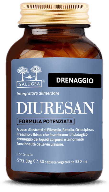 SALUGEA DIURESAN FORMULA POTENZIATA 60 CAPSULE - latuafarmacia.org