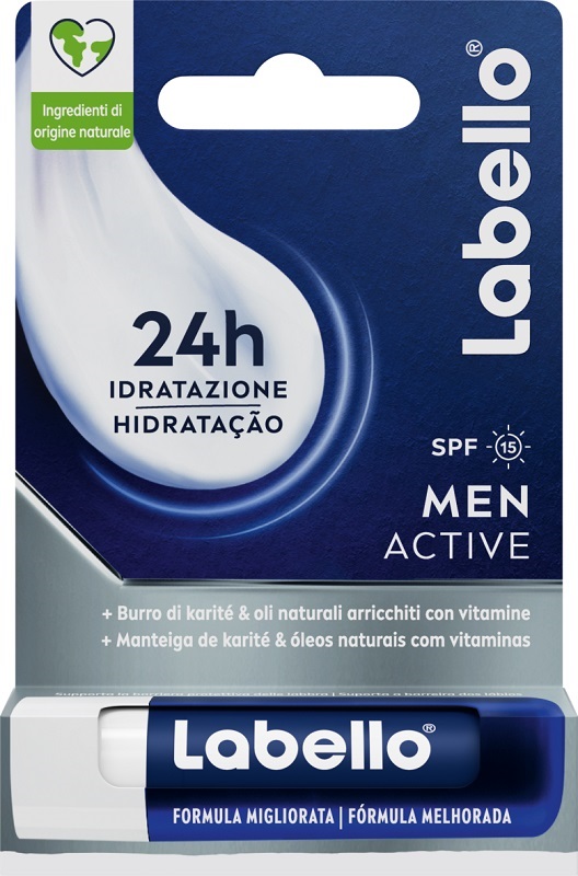 LABELLO ACTIVE FOR MEN SPF 15 5,5 ML - latuafarmacia.org