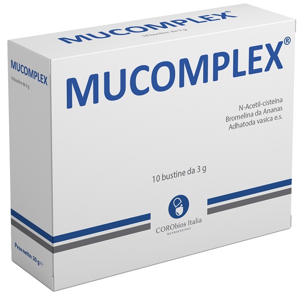 MUCOMPLEX 10 BUSTINE DA 3 G - latuafarmacia.org