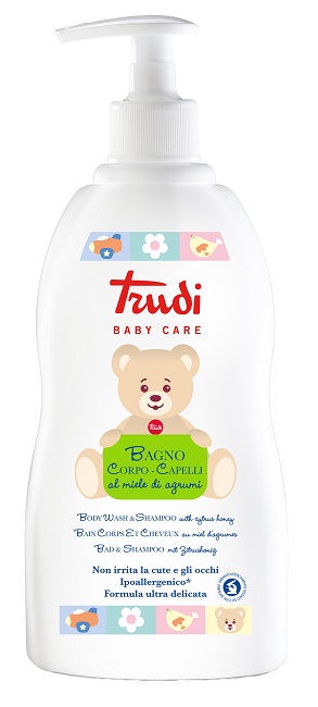 TRUDI BABY CARE BAGNO CORPO/CAPELLI 500 ML - latuafarmacia.org