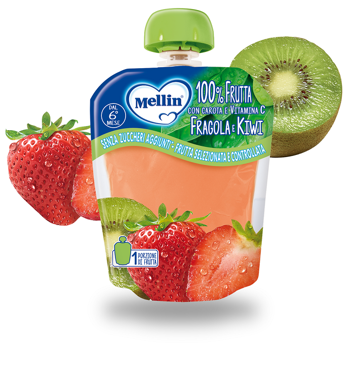 MELLIN POUCH FRAGOLA KIWI 90 G - latuafarmacia.org