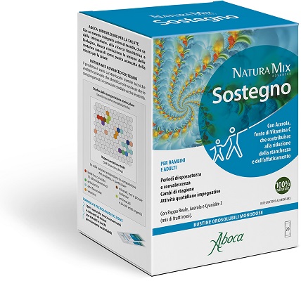 NATURA MIX ADVANCED SOSTEGNO OROSOLUBILE 20 BUSTINE - latuafarmacia.org
