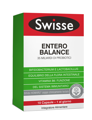 SWISSE ENTERO BALANCE 10 CAPSULE - latuafarmacia.org