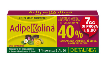 ADIPEKOLINA 7 DAYS 14 COMPRESSE DIETALINEA - latuafarmacia.org