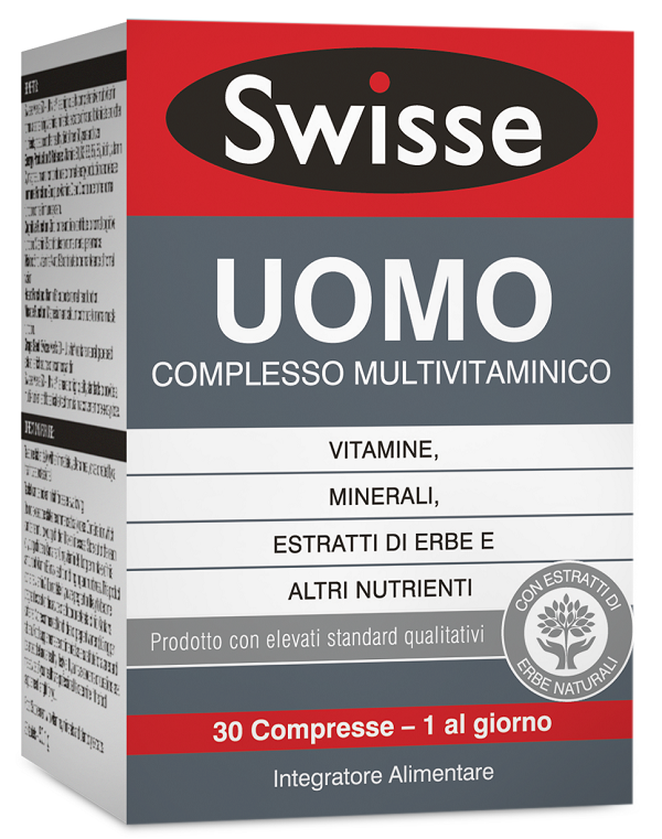 SWISSE MULTIVITAMINICO UOMO 30 COMPRESSE - latuafarmacia.org