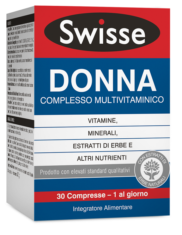 SWISSE MULTIVITAMINICO DONNA 30 COMPRESSE - latuafarmacia.org