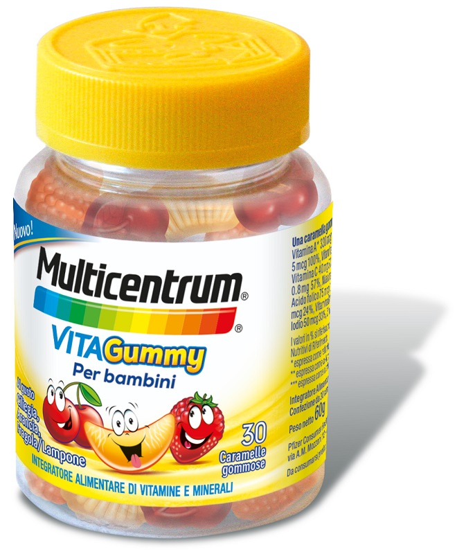 MULTICENTRUM VITAGUMMY 30 CARAMELLE GOMMOSE - latuafarmacia.org