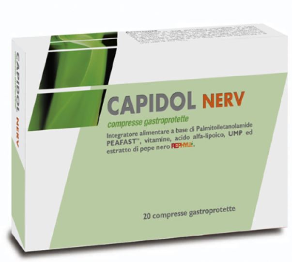 CAPIDOL NERV 20 COMPRESSE GASTROPROTETTE - latuafarmacia.org