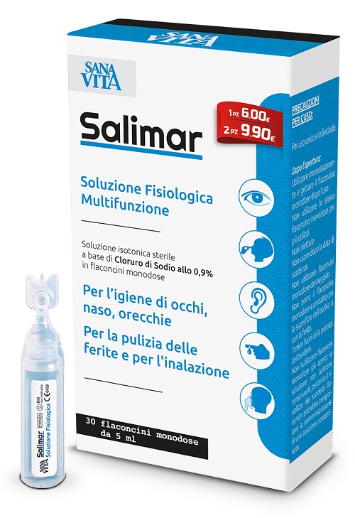 SANAVITA SOLUZIONE FISIOLOGICA 30 FIALOIDI X 5 ML - latuafarmacia.org
