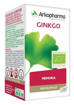 ARKO CAPSULE GINKGO BIO 45 CAPSULE - latuafarmacia.org