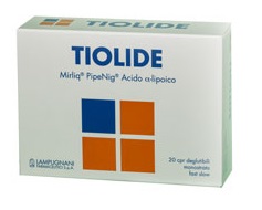 TIOLIDE 20 COMPRESSE DEGLUTIBILI MONOSTRATO FAST SLOW - latuafarmacia.org
