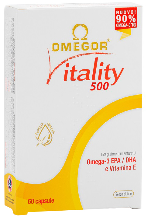 OMEGOR VITALITY 500 60 CAPSULE - latuafarmacia.org
