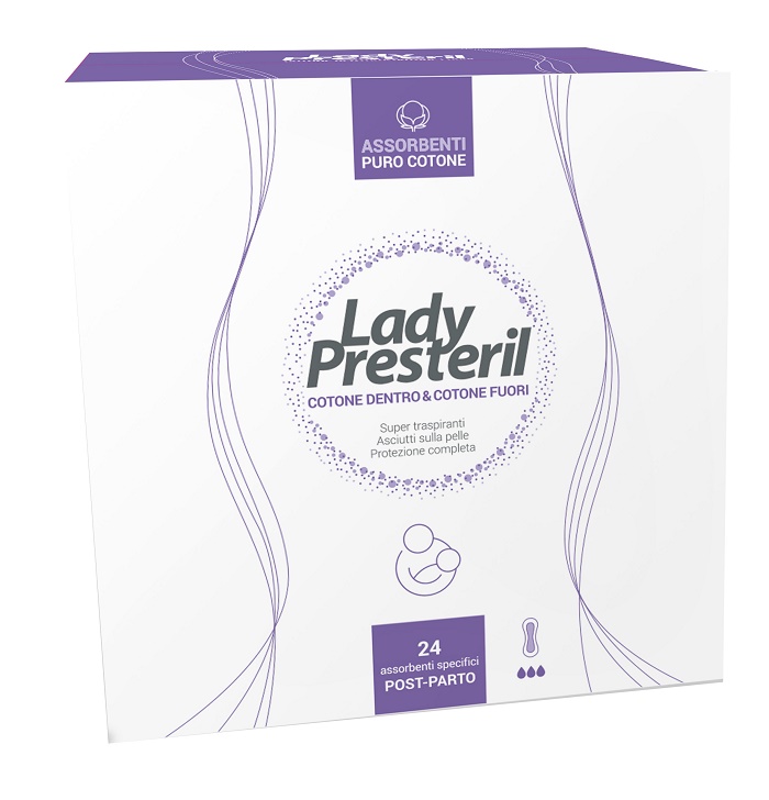 LADY PRESTERIL POSTPARTO 24 PEZZI - latuafarmacia.org
