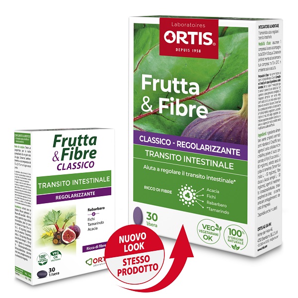 FRUTTA & FIBRE CLASSICO 30 COMPRESSE - latuafarmacia.org